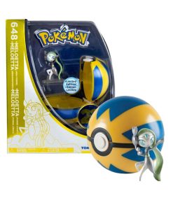 Pokemon Tomy Exclusivo - Meloetta con Pokeball