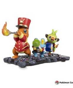 Pokemon Center Estatua Desfile de Celebración Charmander Froaki Grookey