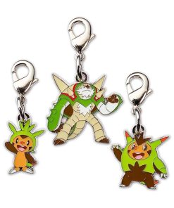 LLAVERO COLGANTE CHESPIN QUILLADIN CHESNAUGHT POKEMON CENTER
