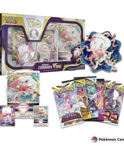 Pokemon TCG Hisuian Zoroark VSTAR Premium Collection Español