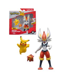 Pokemon Cinderace Pikachu Jazwares