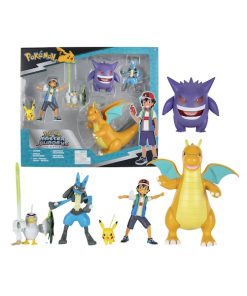Pokemon Gengar Dragonite Ash Pikachu Lucario Pack