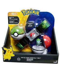 Pokemon Takara Tomy Cinturon con Pokebola Bulbasaur