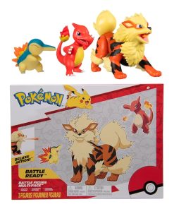 Pokemon Set Arcanine Charmeleon Cyndaquil
