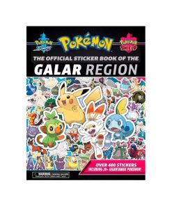 Libro Pokemon Region Galar Sticker Book