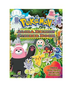 LIBRO POKEMON ALOLA sticker collection