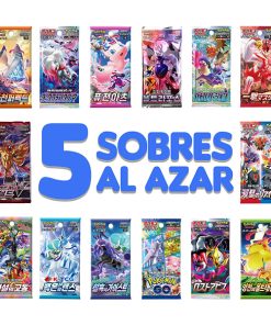 Pack Misterioso 5 Sobres al Azar Ingles