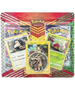 Pokemon TCG Pack Snorlax Morpeko Applin Charizard Coin