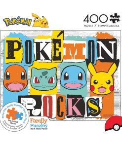 POKEMON ROMPECABEZA 400 PIEZAS ROCKS
