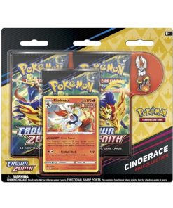 Pokemon TCG Crow Zenith Cinderace Pin Ingles