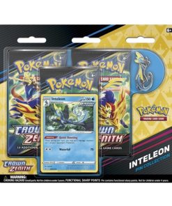Pokemon TCG Crow Zenith Inteleon Pin Ingles