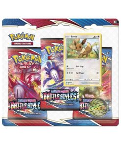 Pokemon TCG Battle Styles 3 Pack Blister Eevee