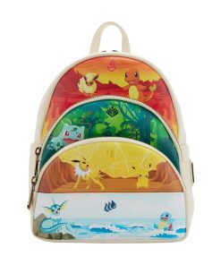 MOCHILA POKEMON LOUNGEFLY INICIALES