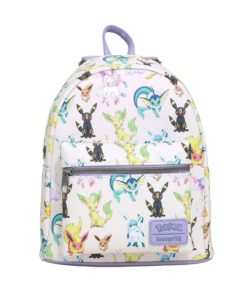 Mini mochila Loungefly Pokémon Eevee y Eeveelutions