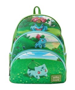 POKEMON MOCHILA LOUNGEFLY BULBASAUR EVOLUTIONS