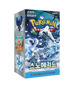 Pokemon TCG Snow Hazard Booster Box Korean
