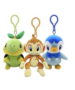 Llavero De Peluche Piplup Turtwig Chimchar Pokemon Center