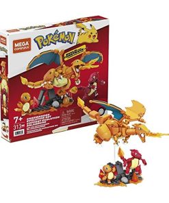 Pokemon Mega Construx Charizard Evolucion Set 300 Piezas