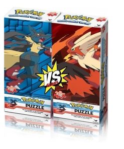 POKEMON ROMPECABEZA 200 PIEZAS MEGA BLAZIKEN MEGA LUCARIO