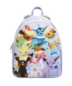 MOCHILA LOUNGEFLY POKEMON EEVEELUTIONS MORADO