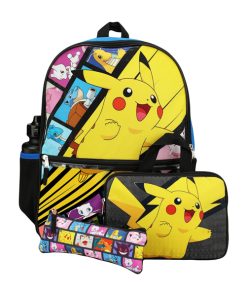 POKEMON MOCHILA PIKACHU MOCHILA SET