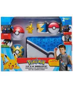 Pokemon Clip And Go Maletin Pikachu Set
