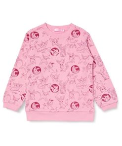 POKEMON POLERA NIÑOS 6-7 AÑOS ROSADO