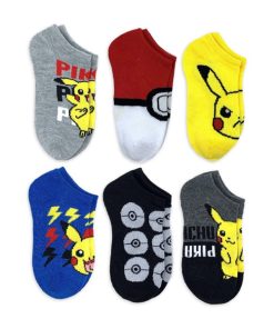 POKEMON 6 PARES DE MEDIAS