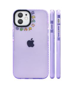 POKEMON FUNDA IPHONE 13 MINI TRANSPARENTE MORADO