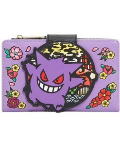 POKEMON BILLETERA GENGAR FLORAL