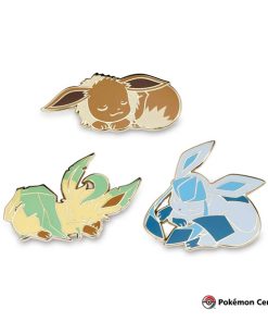 POKEMON CENTER EEVEE GLACEON LEAFEON PIN