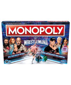 Hasbro Gaming Monopoly Wrestlemania edicion Ingles