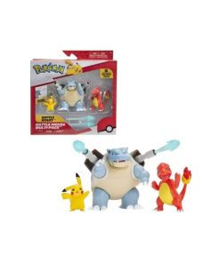 Pokemon Jazwares Blastoise Charmeleon Pikachu