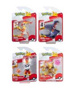 Pokemon Set Jazwares Garchomp Alakazam Infernape Cinderace