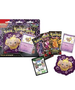 Pokemon TCG Paldean Fates Sticker Box Fidough en Español