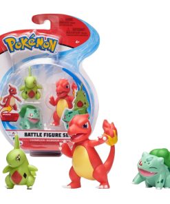 Pokemon Battle Figura Charmeleon Bulbasaur Larvitar