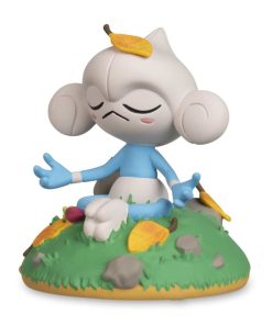 Pokemon Center Estatua Moods Meditite Concentrado