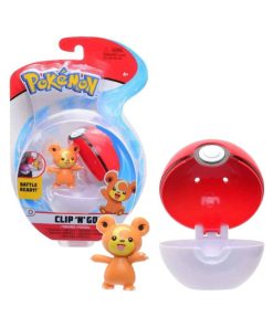 Pokemon Clip N Go Teddiursa Incluye Pokebola