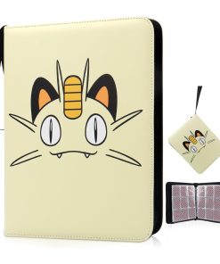 Pokemon Foler 9 Pocket Meowth 900 Cartas