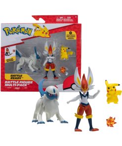 Pokemon Jazwares Multipack Cinderace Absol Pikachu