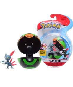 Pokemon Clip N Go Sneasel Incluye Pokebola