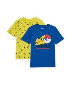 Pokemon Set de 2 Polos Blue Yellow Pikachu
