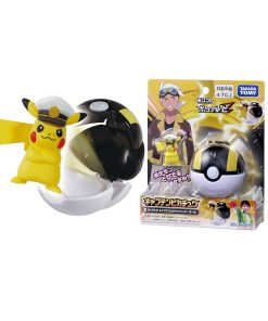 Pokemon Takara Tomy Capitan Pikachu con UltraBall Japon