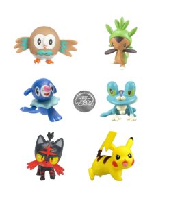 Pokemon Takara Tomy Exclusivo Asia Set Pikachu y amigos