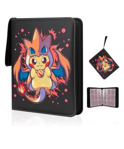Pokemon Folder 9 Pocket Pikachu Charizard Y 900 Cartas