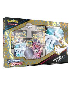 Pokemon TCG crown zenith unown v and lugia v special collection ingles