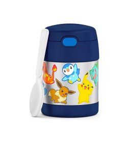 Pokemon Thermos Funtainer  Tarro De Comida Color Azul