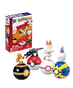 Pokemon Mega Construcción Equipo de Entrenador Tipo Fuego