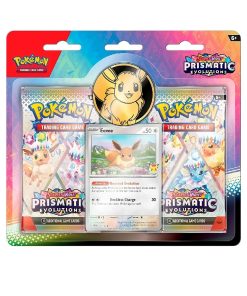 Pokemon TCG Prismatic Evolutions 3 Pack Blister Ingles