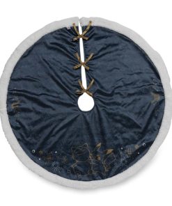 Pokemon Pikachu & Snorlax Falda De Arbol Azul Navideña